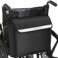 thumbnail image 1 of MTFun Bolsa de Mochila Wheelchair, Bolsa Wheelchair para Respaldo de Silla, Tela Oxford de Gran Capacidad para Andador Wheelchair Scooter de Movilidad, 1 of 7