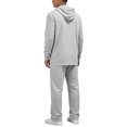 thumbnail image 4 of Men's Sports Leisure waffle Hooded Hood Coat Trousers Sets Men's Tracksuit zipper Hoodies+Pants 2Pcs Sets Suit Sportswear Trend Fashion Hip Hop Men Clothing, 4 of 4