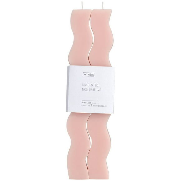 Art Wick 9.3oz Fashion Tapers bundle- Pink