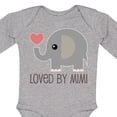 thumbnail image 4 of Inktastic Loved by My Mimi Grandchild Boys or Girls Long Sleeve Baby Bodysuit, 4 of 5