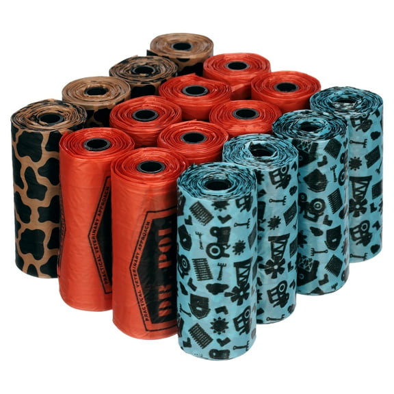 Dr. Pol 240 Count Waste Bag Refill Pack- 16 Rolls