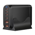 thumbnail image 2 of 200W GaN Desktop Charger 6-Port USB Type C PD Fast Charging Station for Laptops Tablets Smartphones, 2 of 6