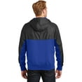thumbnail image 2 of Embossed Hybrid FullZip Hooded Jacket, 2 of 2