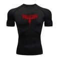 thumbnail image 3 of Hmhnsya Men's Compression T-Shirts, Original Graphic Design, Quick-Drying Fitness Apparel, Available in Short Sleeve Styles, 3 of 4
