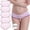 Pink Womens Briefs Multipack Clearance, variant on OSFVNOXV Maternity Underwear for Pregnancy Women,Cotton Seamless Cheeky Panties,No Show Low Rise V-Waisted Under Bump Underwear 5-Pack