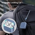 thumbnail image 3 of Funda para AirPods 4 ESR Orbit Hybrid con protección contra caídas, color azul, 3 of 9