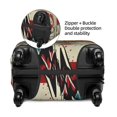 thumbnail image 4 of Balery Luggage Cover Retro American Eagle Print Suitcase Covers for Luggage Elastic Washable Suitcase Protector Fits 18-32 Inch Luggage-Large, 4 of 9