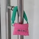 thumbnail image 1 of Bolsa Bolso porta tarjetas para mujer, bonito Bolso acolchado de Color en contraste para niñas, Bolso diario al aire libre, 1 of 6