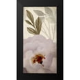 thumbnail image 2 of Kimberly, Allen 11x18 Black Modern Framed Museum Art Print Titled - Simplicity Floral Panel C, 2 of 5