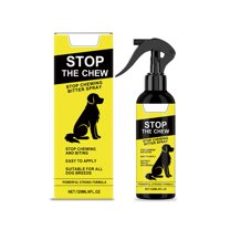 Dog Chew Stopper Spray, 120ml Bitter for Furniture,Wood & Leather, Pet Safe Training Aid to Prevent Chewing & Biting