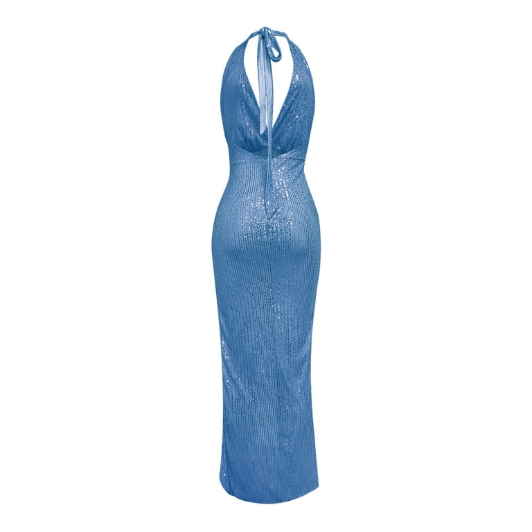 Aayomet Long Dresses for Women Satin Tube Fashion Backless Cut Out Formal  Wedding Guest Evening Party Maxi Dresses,BU1 S - Walmart.com