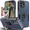 Blue, variant on Starshop Motorola G Play 2026 Case Phone Cover Shockproof Ring Stand With Glass Screen - Purple