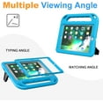 thumbnail image 5 of BMOUO Kids Case for iPad 9.7 2018/2017/iPad Air 2/1/Pro 9.7-Built-in Screen Protector Shockproof Handle Convertible Stand Case for iPad 9.7 Inch 2018 (6th Generation)/2017 (5th Generation)/Air 2, Blue, 5 of 8