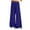Purple, variant on Casual Baggy Pants for Women Wide Leg Loose Palazzo Pants with Pocket Drawstring Elastic Waist Side Slit Lounge Trousers, Purple, S