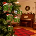 thumbnail image 3 of WKSCLPAI 2025 New Gingerbread 67 Christmas Ornament, Funny Six Seven Acrylic Tree Hanging Decorations, 67 Meme Holiday Home Decor, Xmas Gifts for Friends, Secret Santa(4" #D), 3 of 8