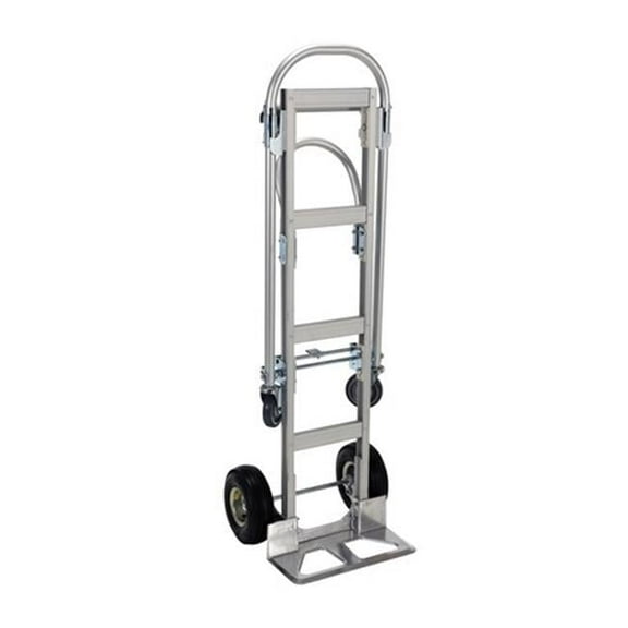 Vestil ALUM-CONV-B Aluminium Convertible Hand Truck- 20.5 x 61.5 in.