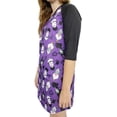 thumbnail image 4 of Disney Villains Women's 3/4 Sleeve Dorm Nightgown Pajamas DV012XDH, 4 of 7