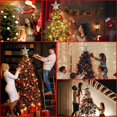 thumbnail image 3 of Decoración para árbol de Navidad BLOOMWIN iluminada con proyector de copos de nieve, 3 of 6