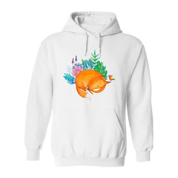 The Bird And The Fox Hoodie Women -Image by Shutterstock, Female XX-Large