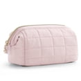 thumbnail image 1 of Cosmetiquera para Maquillaje,Cosmetiquera de Viaje,Bolsa para Maquillaje,Bolso Maquillaje de Viajar,Bolsa de Maquillaje,CosmetiqueraMaquillaje,Bolsas Cosmeticos,Bolsas Cosmetiqueras de Viaje(Rosa), 1 of 7