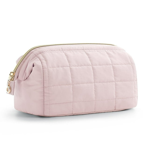 Cosmetiquera para Maquillaje,Cosmetiquera de Viaje,Bolsa para Maquillaje,Bolso Maquillaje de Viajar,Bolsa de Maquillaje,CosmetiqueraMaquillaje,Bolsas Cosmeticos,Bolsas Cosmetiqueras de Viaje(Rosa)