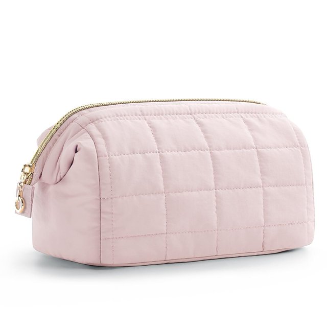 Cosmetiquera para Maquillaje,Cosmetiquera de Viaje,Bolsa para Maquillaje,Bolso Maquillaje de Viajar,Bolsa de Maquillaje,CosmetiqueraMaquillaje,Bolsas Cosmeticos,Bolsas Cosmetiqueras de Viaje(Rosa)