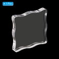 thumbnail image 3 of Unique Bargains 2' x 2' Acrylic Stamp Block Clear Stamping Block Decorative Mounting Blocks Head Shape, 3 of 6