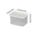 thumbnail image 3 of HongHeng 1Pc Produce Saver Containers for Refrigerator, Food Fruit Vegetables storage, Stackable Freezer Fridge Organizer, Fresh Keeper Drawer Bin Basket, 3 of 6