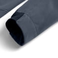 thumbnail image 4 of Tqyyweavej Men's Softshell Jacket Waterproof Windproof Fleece Lined Windbreaker Insulated Solid Color Hooded Rain Coat with Multi Zip Pockets, 4 of 10