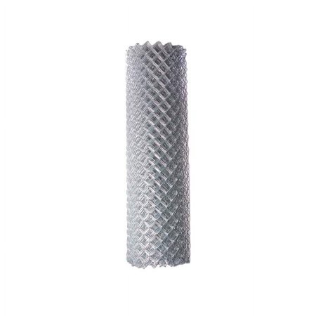 6 x 50 ft. 11.5-AW Gauge Galvanized Steel Roll Chain Link Fence Fabric