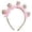 Yellow, variant on Fgnfyis Candy Hairband Women's Headbands Girls Playful Amusement Park Themed Adjustable Elastic Headwrap Pink