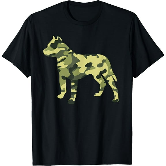 Camo Pitbull Mom Pitbull Dad T-shirt Camouflage men and women can wear, black, white, gifts