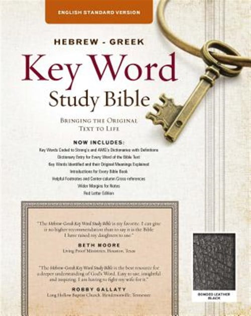 Hebrew-Greek Key Word Study Bible: New King James Version, Black