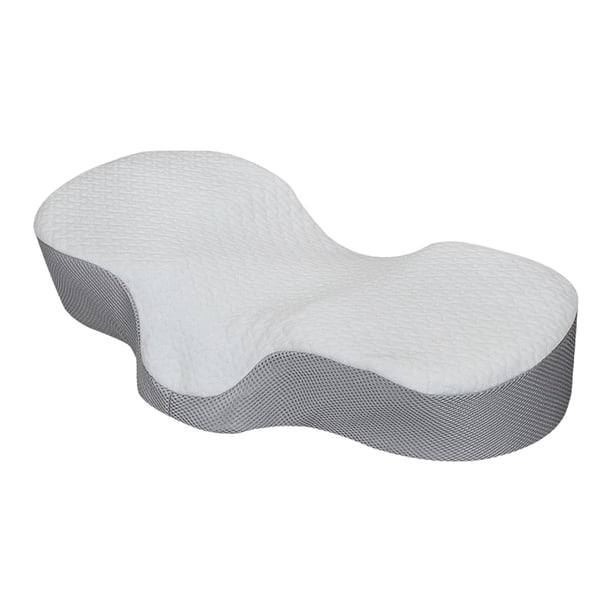 Almohadas para dormir con forma de arco para protección del cuello Almohada cervical Almohada de cama relajante para estilo D