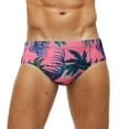thumbnail image 5 of MSJUHEG Swim Trunks Men Low Rise Briefs Mens Swim Trunks Mens Bathing Suit Mens Underwear Polyester Spandex Pink Xxl, 5 of 9