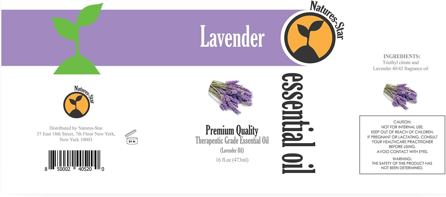 Lab Bulks Lavender Essential Oil 16 oz Bottle, for Diffusers, Home Car —  Scottsdale Wholesalers