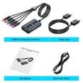 thumbnail image 5 of HDMI to Component Scaler Converter, 1080P HDMI to YPbPr RGB Converter with Scaling Function, HDMI In to Component Out Converter Compatible with DVD PS3 PS4 HDMI Streamning Stick, 5 of 6