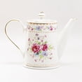thumbnail image 5 of Gracie China Floral Bouquet 6-Piece Floral Pink Porcelain Tea Serving Set, 5 of 5
