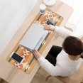 thumbnail image 3 of Long Mouse Pads for Desk,Brown Ethnic Geometric Pattern Desk Mats on Top Of Desks, Desk Mouse Pad Extra Large with 3mm Non-Slip Base and Stitched Edge for Gaming,Office,Work,Home 31.5"x11.8", 3 of 6