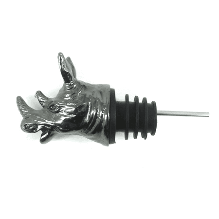 

Stainless Steel Wine Aerator Pourer - Deluxe Decanter Spout for Robust Red and White Wine Black Rhino