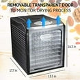 thumbnail image 4 of Ivation 9 Tray Premium Digital Electric Food Dehydrator Machine - 600w, 4 of 7