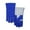 Blue, variant on 35cm Welding Gloves Split Cowhide Leather Reinforced Thumb Palm Welder Worker Glove ,More Durable
