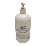 Natural Way Organics Organic Shampoo & Body Wash for Babies & Kids - All Natural Baby Shampoo Moisturizing, Hypoallergenic - In Calming Sweet Orange...