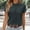 Grey, variant on Women's Fashion Casual Home & Commute Solid Round Neck Short Sleeve T Shirt Versatile & Comfortable Long Sleeve Thin T Shirt Women Athletic T Shirt Women Cute Summer Top Work Shirts Women Summer Size