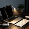 thumbnail image 3 of VQPeo USB Night Light for Laptop Keyboard – Flexible Metal Gooseneck Desk Lamp for Reading, Work, and Travel – Portable LED Task Light with USB Power, 3 of 5