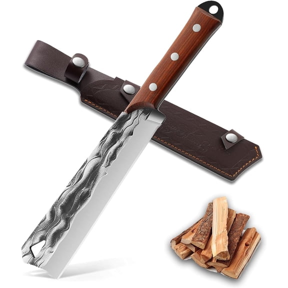 Machete Billhook Sickle Knife for Yard Work Machete for Cutting Trees Machetes Sickle Heavy Duty Machete for clearing Brush Garden Tools AxeConstruction Blade Outdoor