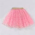 thumbnail image 6 of Fgnfyis Girls Skirts Baby Princess Tutu Flowy Layered Party Dress Summer Casual Twirl Elastic Waistband Pink_003 3-8 Years, 6 of 6