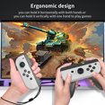 thumbnail image 4 of Mando 2 en 1 para Gamepad izquierdo y derecho empuñadura duradera para Nintendo Switch/Switch accesorios de juego OLED JShteea El nuevo, 4 of 7
