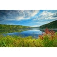 thumbnail image 2 of Grandmaison, Mike 24x17 White Modern Wood Framed Museum Art Print Titled - Canada, Algonquin PP Landscape of Costello Lake, 2 of 4