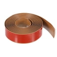 thumbnail image 3 of Uxcell 9.84Ft x 1.6" Floor Transition Strip, Self-Adhesive Vinyl Floor Gap Cover Strips, Laminate Floor Edge Trim, Flat Divider Strip for Joining Carpet to Tile, Brown Wood Grain, 3 of 7